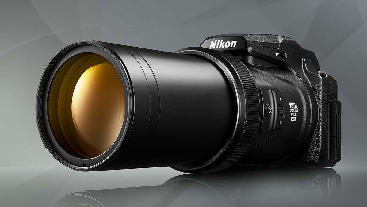 Nikon COOLPIX P1100 Digital Camera | 125x Optical Zoom, 4K Video, Black