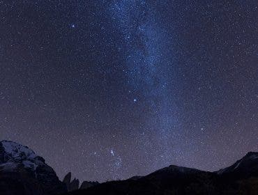 Torres del Paine at night from EcoCamp Patagonia_Stephanie Vermillion