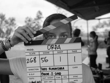 filmmaking staff in the middle of creating a film