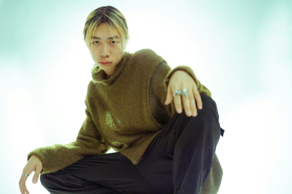 a photo of a model online