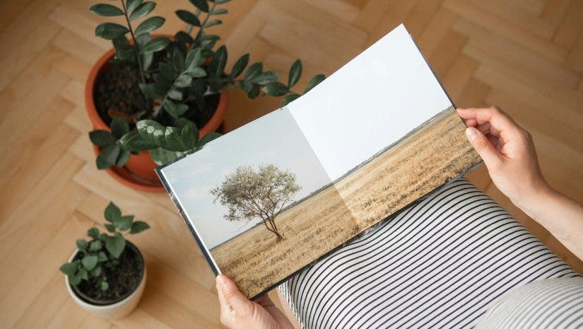 a photo of a woman holding one of her photobooks 2024