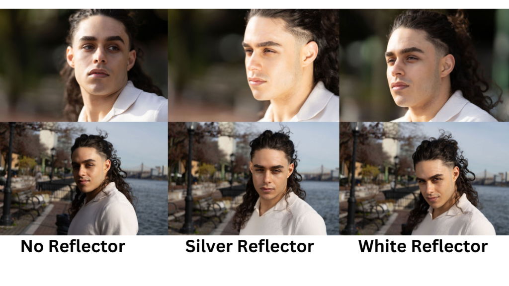 Reflector comparison (Photo by Tony Gale)