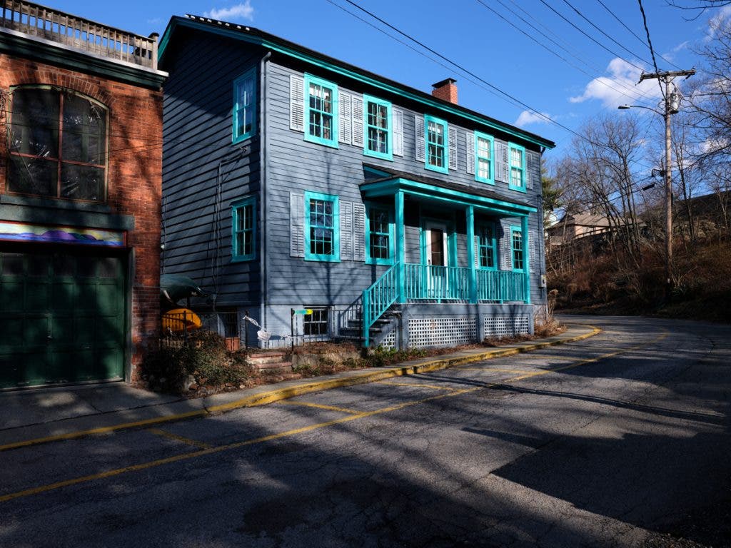 I love the colors of this old building FUJIFILM GFX100RX