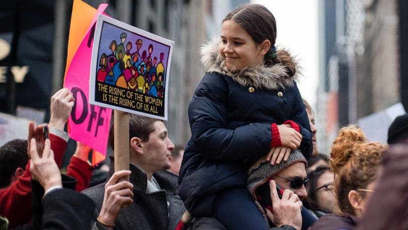 Jen Mullowney Reflects on Her Women's March photos
