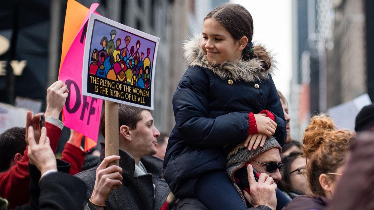 Jen Mullowney Reflects on Her Women's March photos