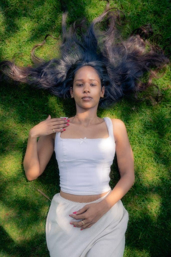 Being a full-time creator - model shoot