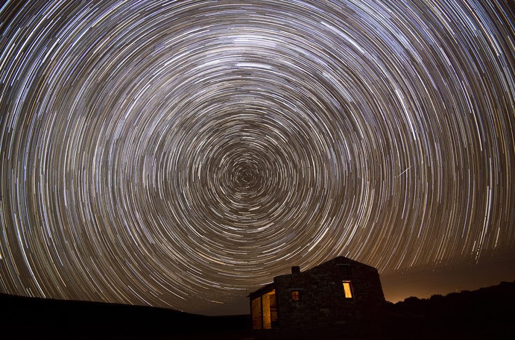 Time-lapse used for star trails