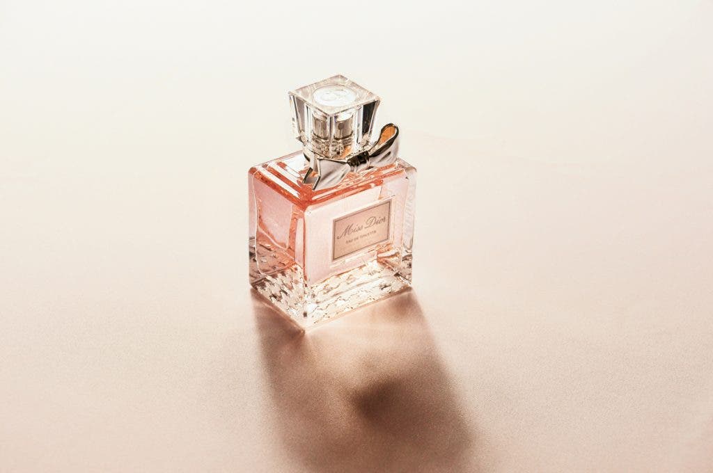 Beautiful photo of a perfume bottle