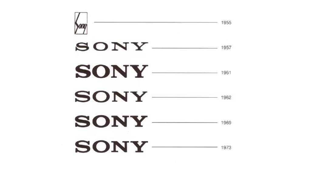 Sony logos - a brief timeline of logos