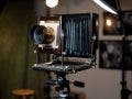Tintype portraits are made with a large-format camera