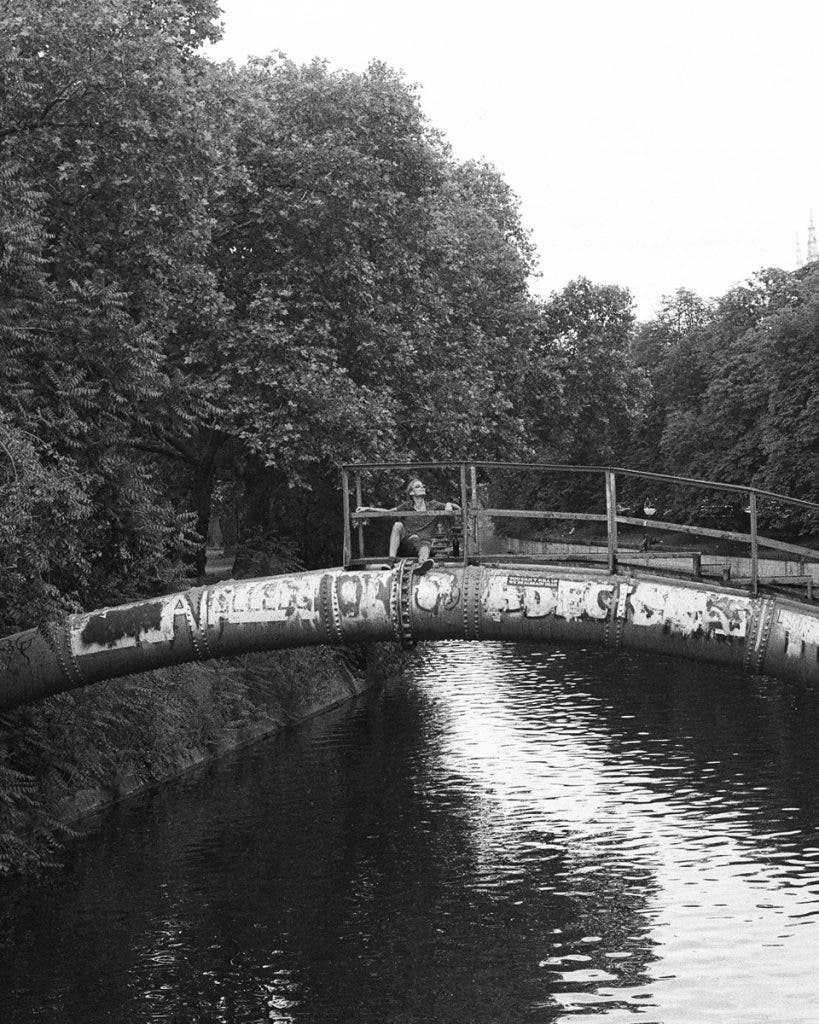 Film photography for travel - beautiful black and white