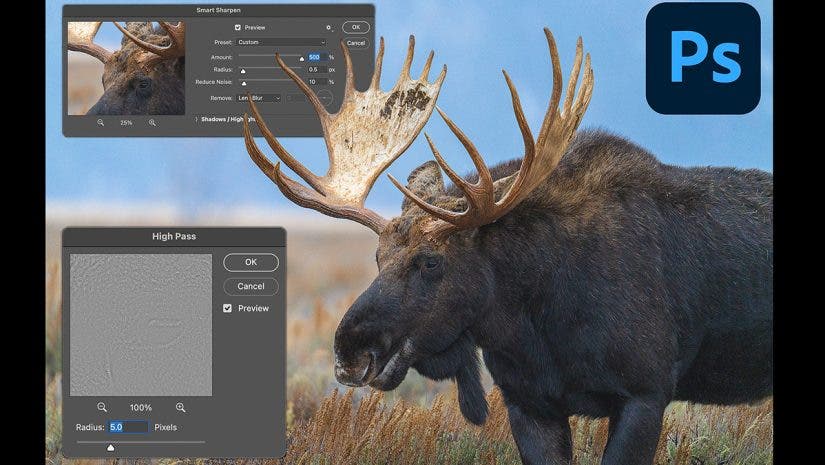 How to sharpen photos in photoshop_header