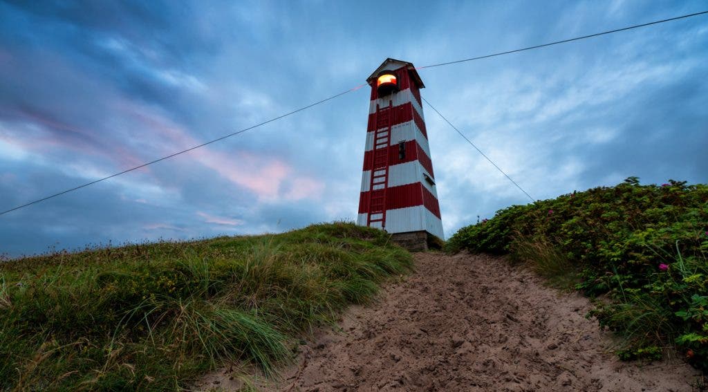 Photo by Peter Dam - Vorupoer Lighthouse