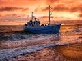Thumbnail of fishing boat during golden hour