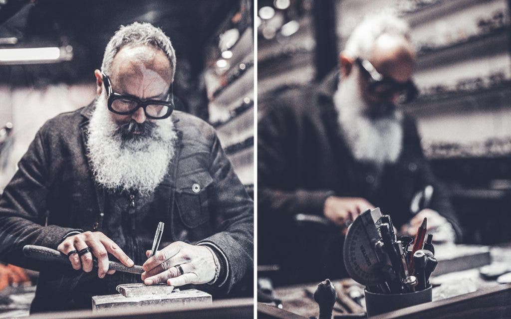 Venice Artisan - Hands and Instrument