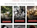 Homepage of the Masters of Photography Course