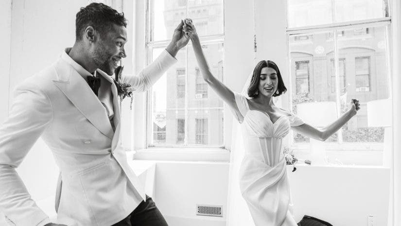 Image of a couple from the Adorama Wedding Workshop 2025