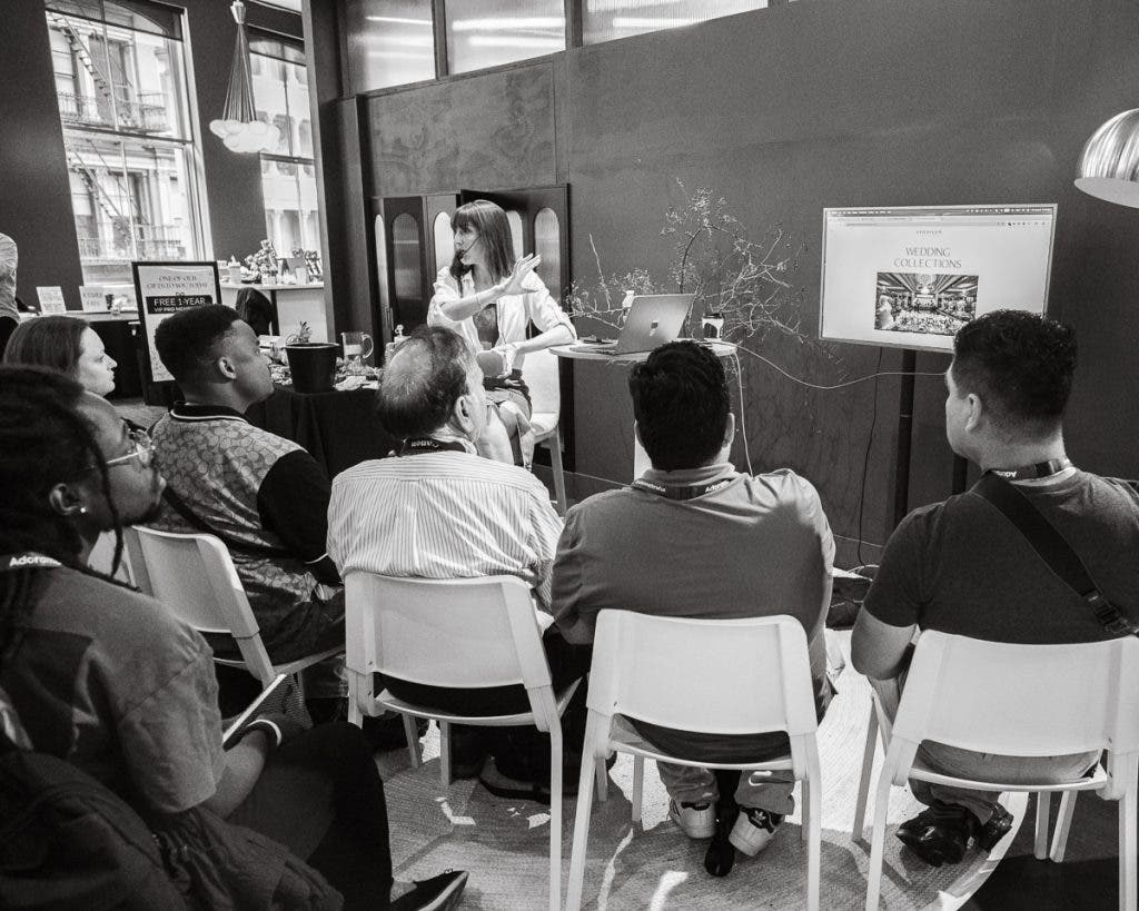 Image of a couple from the Adorama Wedding Workshop 2025