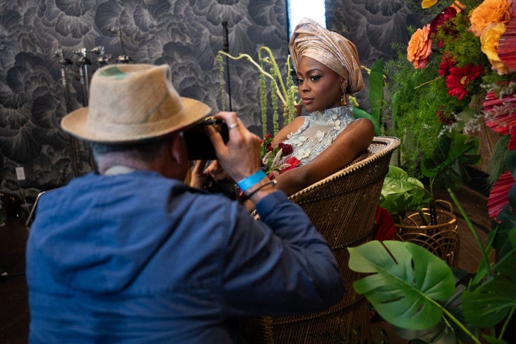 Image of a couple from the Adorama Wedding Workshop 2025