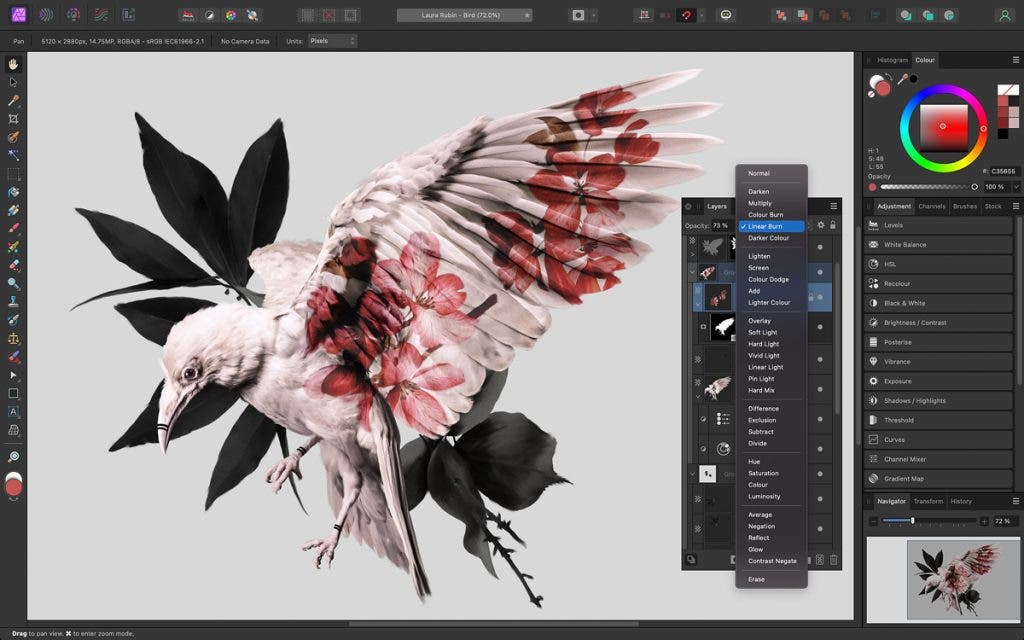 Photoshop alternative affinity-photo