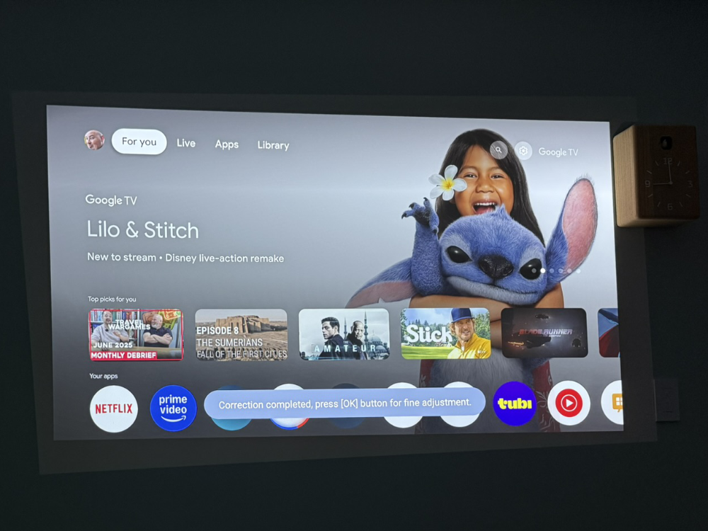 BenQ GP250 Google set up