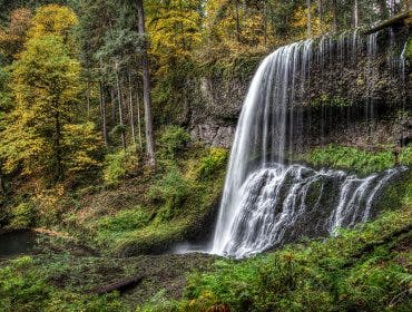 Middle North Falls Waterfall