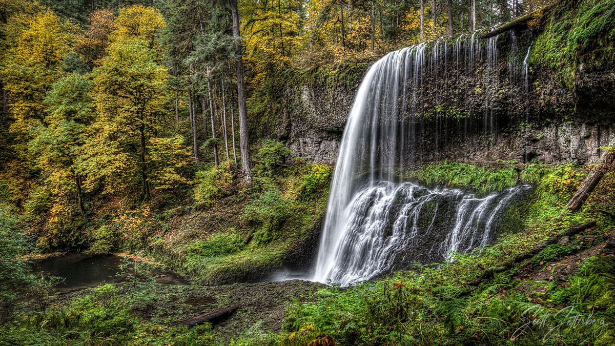 Middle North Falls Waterfall