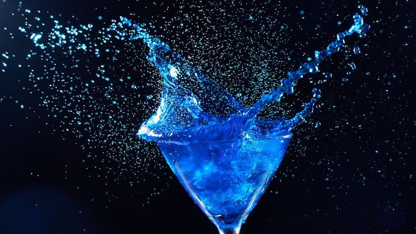 Catching splashing liquid is a great use for Freeze mode