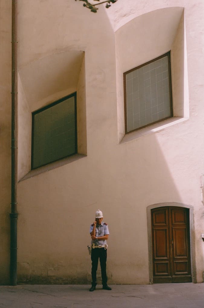 man in Florence