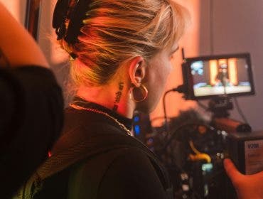 female director on set