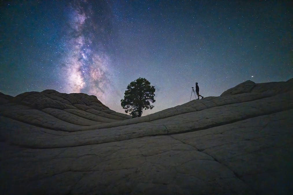 night sky photography