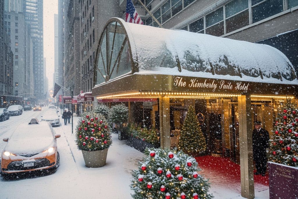 One of the Nano Banana created snow scenes. Photo by Paul Gelsobello