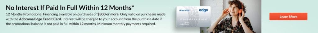 Adorama Edge Credit Card 5 percent Off OR Special Financing | Adorama
