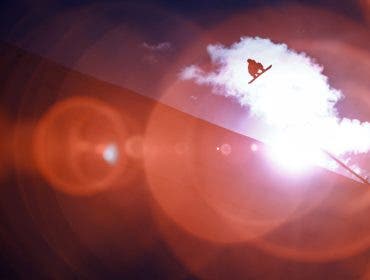 2. (Editor’s Note: An infrared camera in combination with on-camera filter was used to create this image.) An athlete competes in the Men's Snowboard Slopestyle Qualification on day nine of the Milano Cortina 2026 Winter Olympic games at Livigno Snow Park on February 15, 2026, in Livigno, Italy. "Infrared" is a series of pictures taken at the Milano Cortina 2026 Winter Olympics with mirrorless cameras that have been modified to capture the electromagnetic spectrum beyond what's visible to the human eye. Photo by Hector Vivas/Getty Images