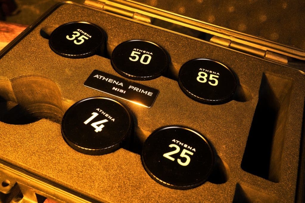 The ATHENA PRIME set I used includes 14mm, 25mm, 35mm, 50mm, and 85mm prime lenses.