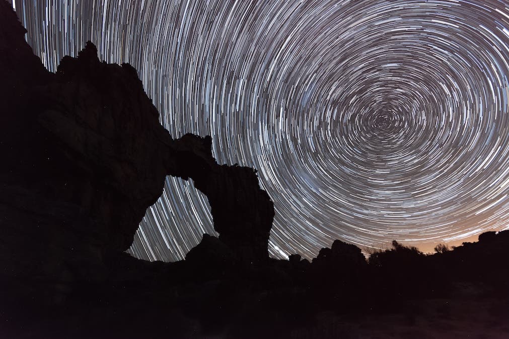 Wolfberg Arch Star Trails