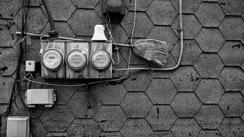 Electrical meters shot with Leica M11 Monochrom