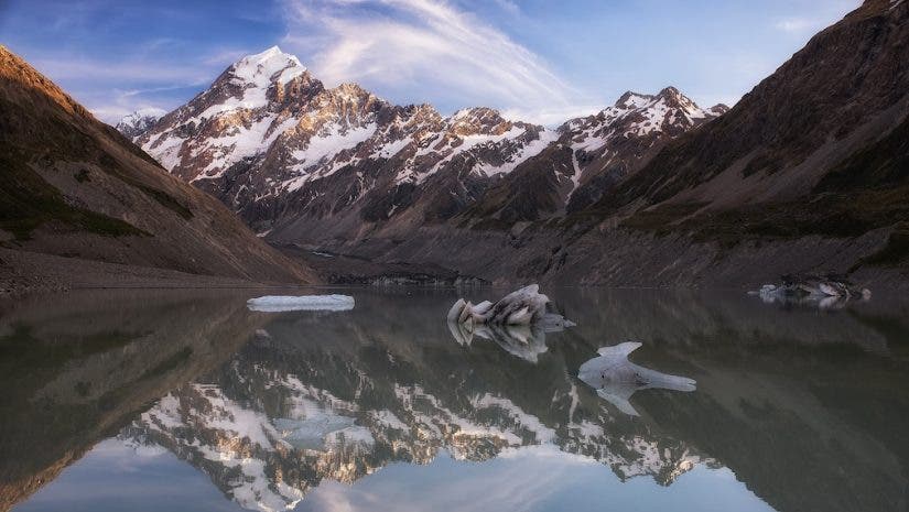 Mt Cook Lake Hooker II
