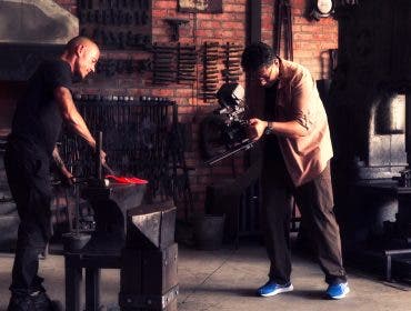 handheld cinematic filming