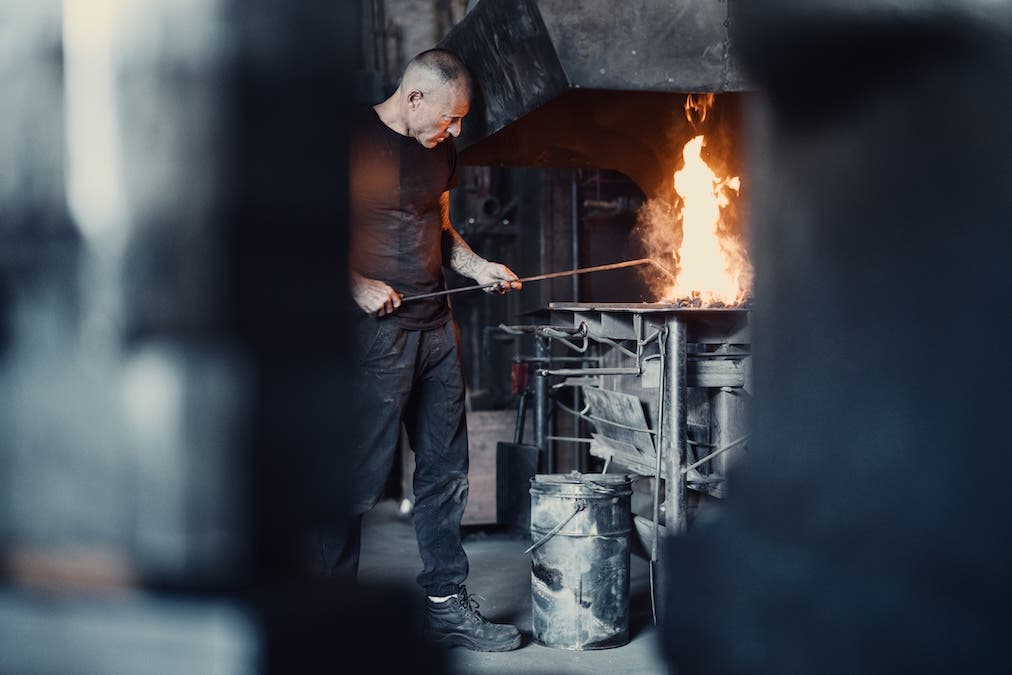 Forged in Fire: Before the shoot, speak with your talent and learn through observation by following their daily routine 