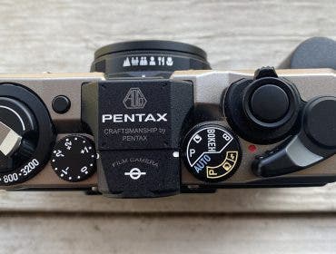 Pentax 17 with exposure compensation set