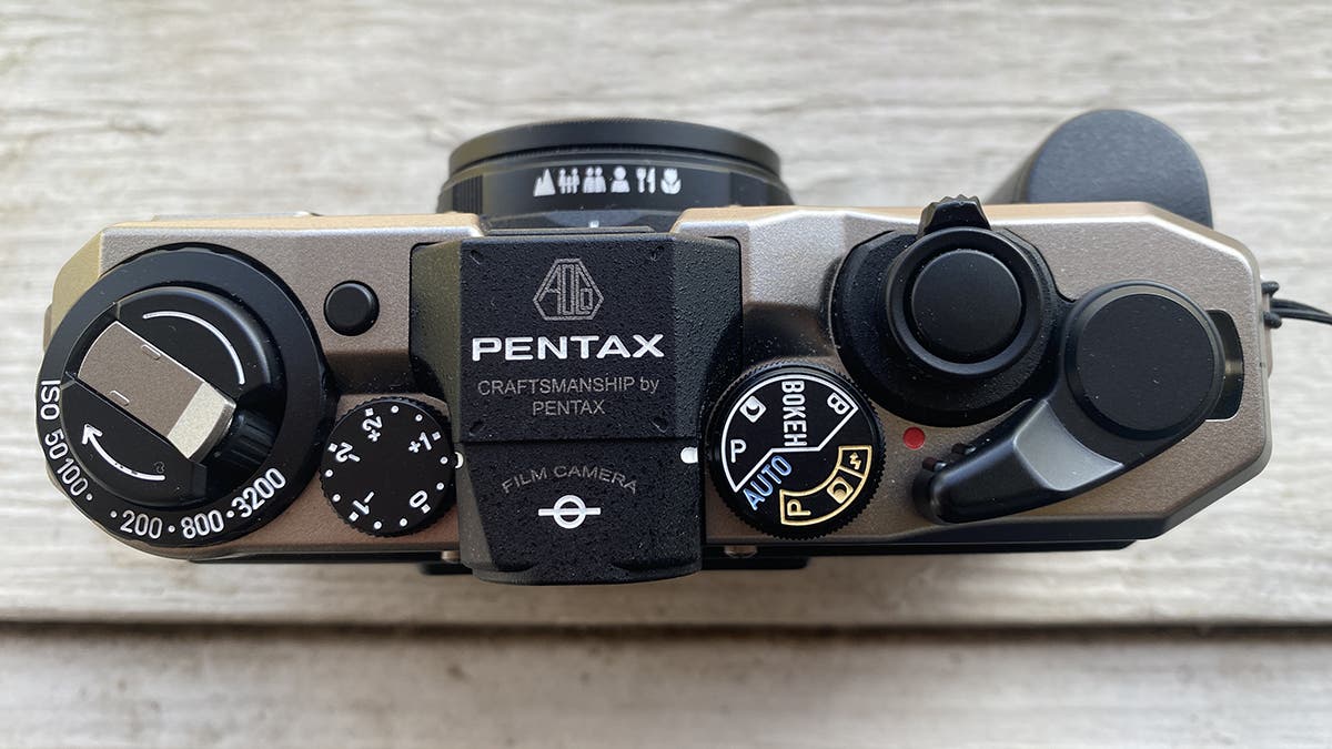 Pentax 17 with exposure compensation set