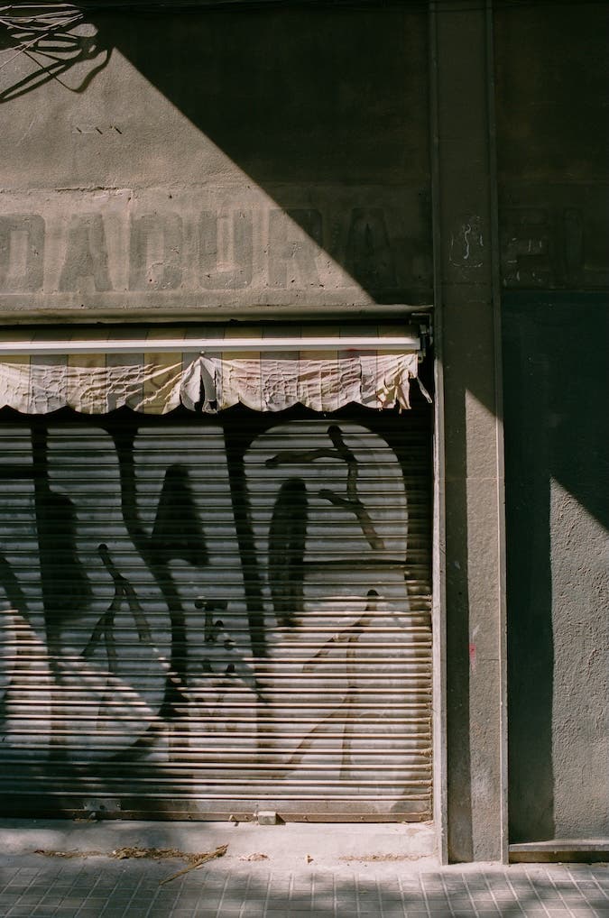 graffiti in the streets of Barcelona