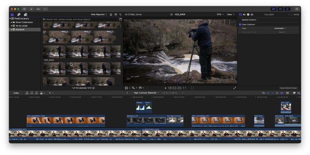 FCP screenshot