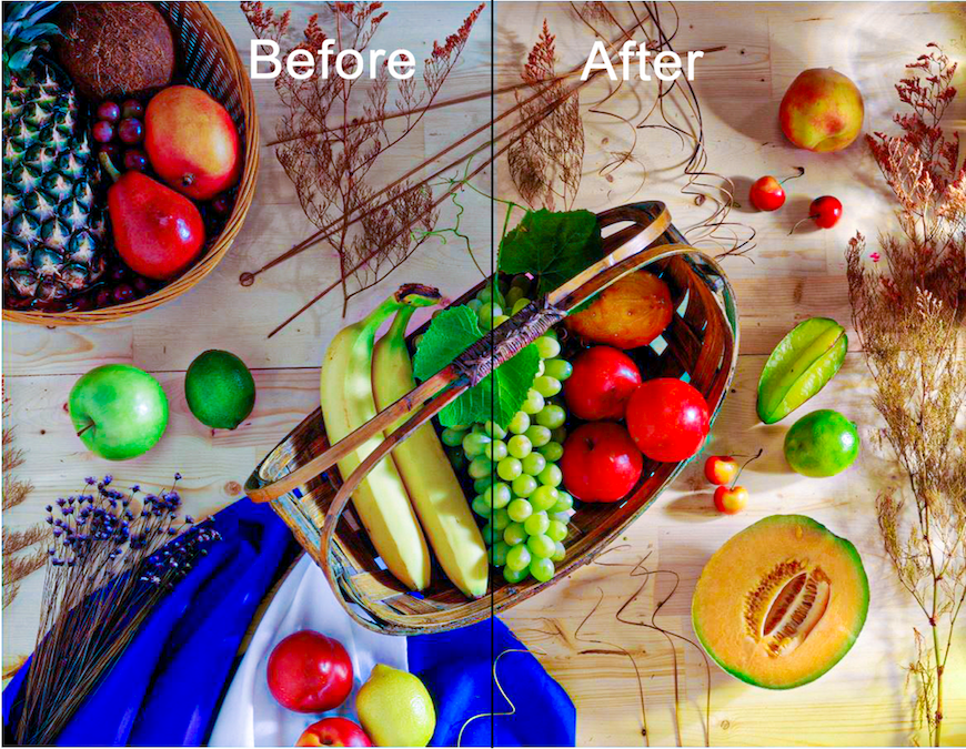 Fruit Before & After