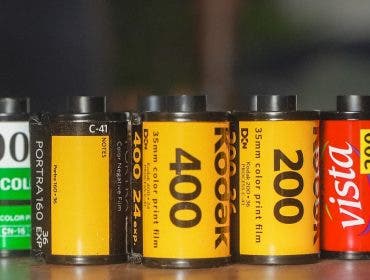 different types of camera film