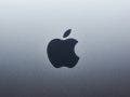 Apple logo on back of Mac