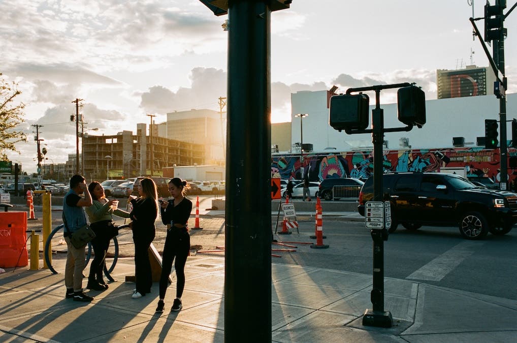 Street Photo taken with Portra 400 camera film