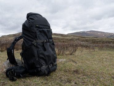 Shimoda Action X70 HD 70L Backpack in the field