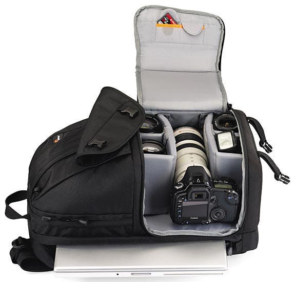 The Lowell Fastpack Provides Optimal Camera Bag Storage On The Go